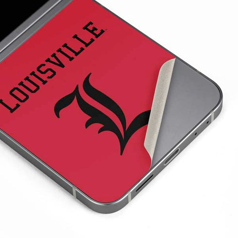 University of Louisville Cardinals Galaxy Z Flip6 Skin